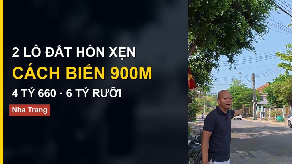 Đất cách biển 900m ở Hòn Xện Nha Trang cho thuê ra sao