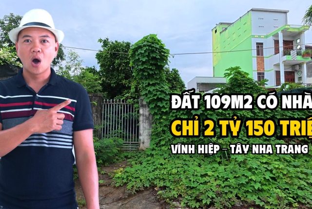 Đất làm nhà vườn ở Tây Nha Trang cần bao nhiêu mét vuông