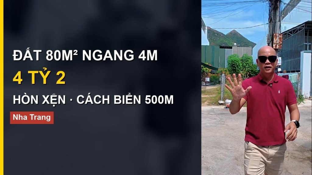 Đất xây căn hộ cho thuê ở Hòn Xện Nha Trang cần tính gì