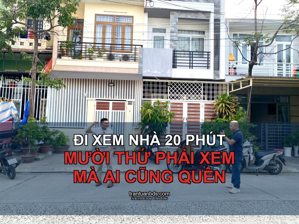 Đi xem nhà: mười thứ phải xem mà ai cũng quên