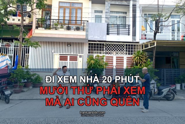 Đi xem nhà: mười thứ phải xem mà ai cũng quên