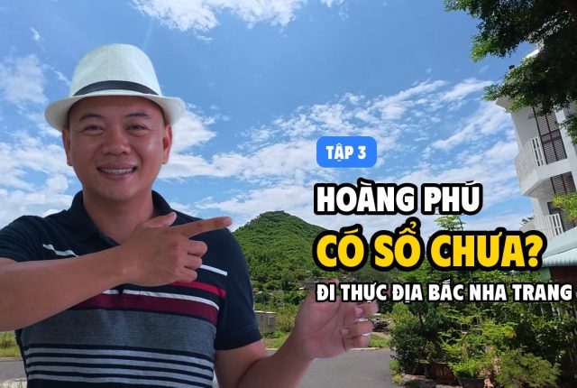 Khu đô thị Hoàng Phú Nha Trang giá mềm nhưng chưa có sổ
