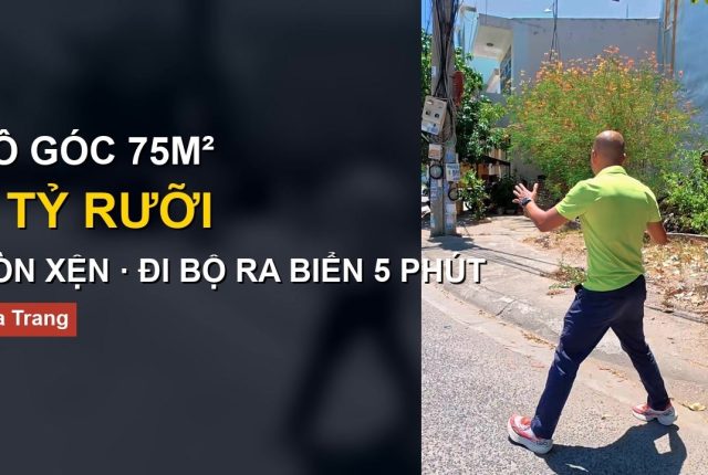 Mua lô đất góc hai mặt tiền ở Hòn Xện Nha Trang cần xem gì