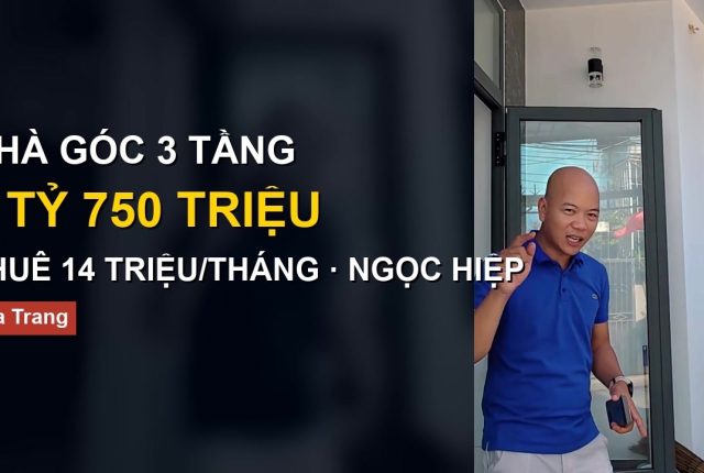 Nhà căn góc khu Ngọc Hiệp Nha Trang được gì và thiếu gì