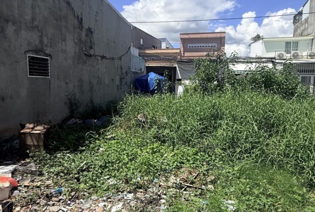 Đất ở đô thị tổ 19 Vĩnh Hội, Nha Trang 61,9m² ngang 4,7m, gần chợ Phương Sài